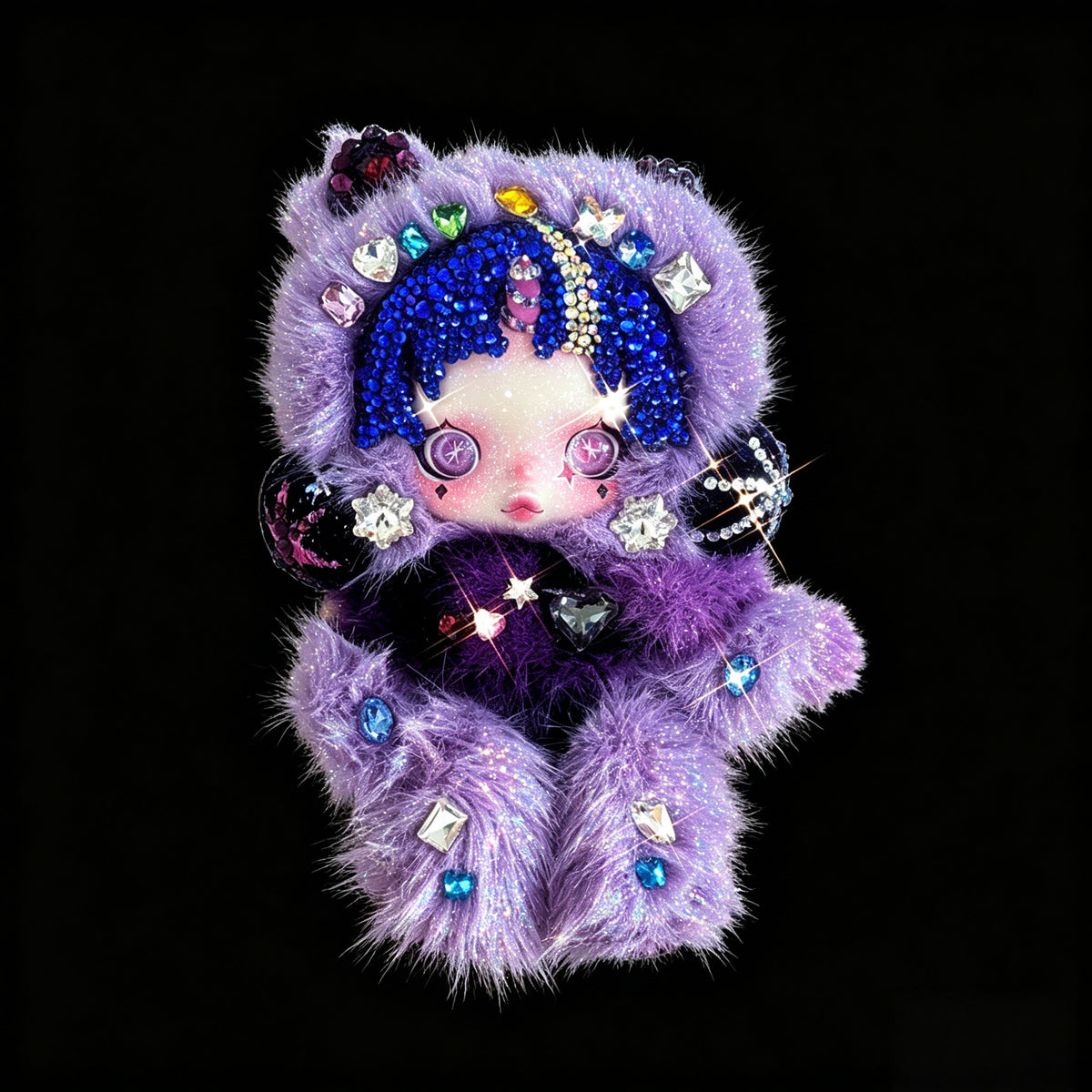 【popmart100%genuine】sp little pony diy diamond doll customization